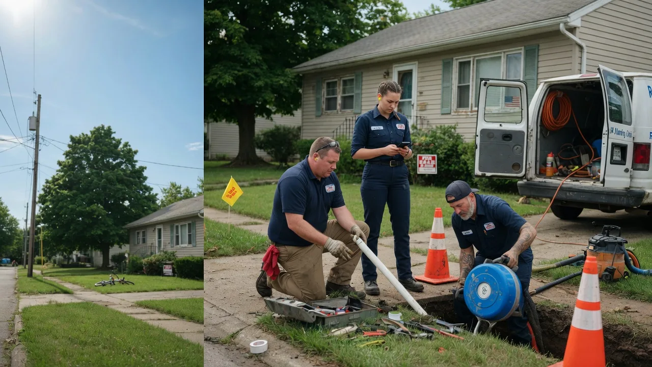 Sewer Line Repair in Owensville, IN near me